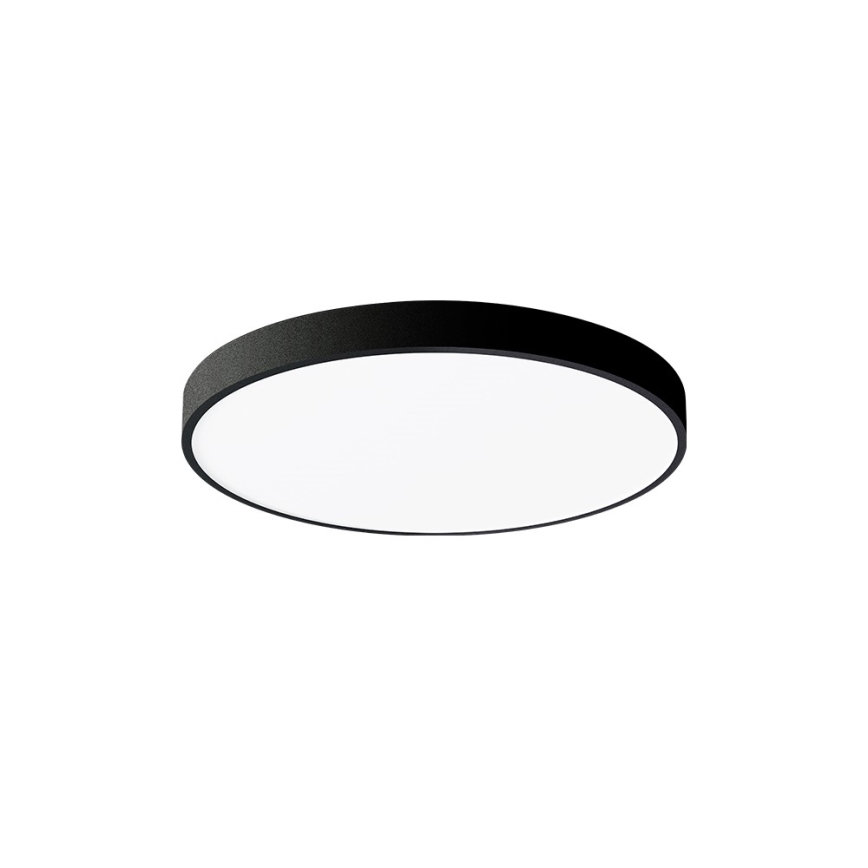 Immax NEO 07248L - LED Plafon ściemnialny NEO LITE SEMPLICI LED/36W/230V 3000-6000K Wi-Fi Tuya czarny + zdalne sterowanie