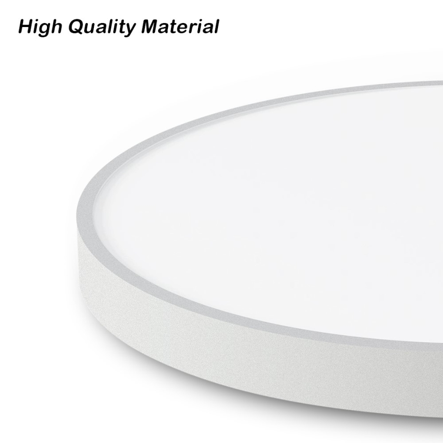 Immax NEO 07252L - LED Plafon ściemnialny NEO LITE SEMPLICI LED/48W/230V 3000-6000K Wi-Fi Tuya biały + zdalne sterowanie