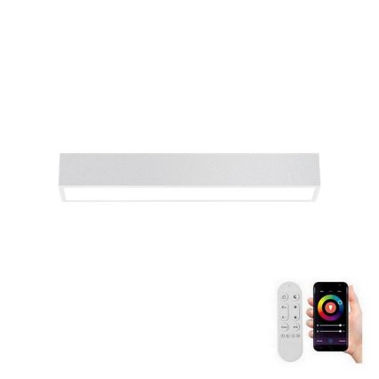 Immax NEO 07257L - LED regulowane oświetlenie sufitowe NEO LITE LUNGO LED/20W/230V 3000-6000K Wi-Fi Tuya białe + pilot zdalnego sterowania