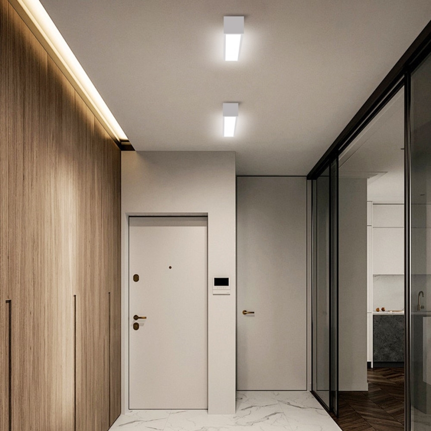 Immax NEO 07257L - LED regulowane oświetlenie sufitowe NEO LITE LUNGO LED/20W/230V 3000-6000K Wi-Fi Tuya białe + pilot zdalnego sterowania