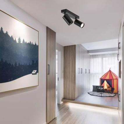 Immax NEO 07262W - LED RGB+CCT ściemnialna oprawa punktowa NEO LITE PUNTO 2xGU10/6W/230V Wi-Fi Tuya