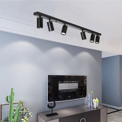 Immax NEO 07268W - LED RGB+CCT Ściemnialne oświetlenie punktowe NEO LITE PUNTO 6xGU10/6W/230V Wi-Fi Tuya