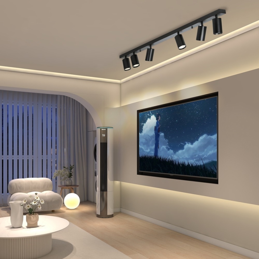 Immax NEO 07268W - LED RGB+CCT Ściemnialne oświetlenie punktowe NEO LITE PUNTO 6xGU10/6W/230V Wi-Fi Tuya
