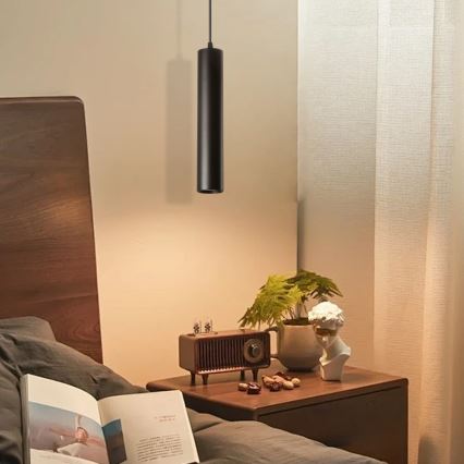 Immax NEO 07270W - LED RGB+CCT Ściemnialny żyrandol na lince NEO LITE PUNTO 1xGU10/6W/230V Wi-Fi Tuya