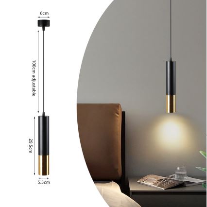 Immax NEO 07272W - LED RGB+CCT Ściemnialny żyrandol na lince NEO LITE PUNTO 1xGU10/6W/230V Tuya