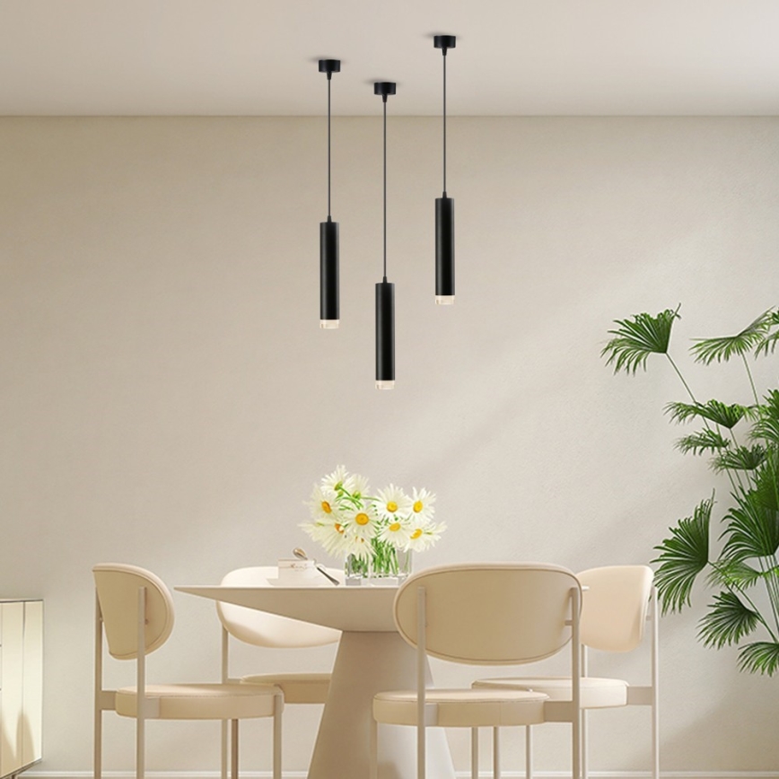 Immax NEO 07274W - LED RGB+CCT Ściemnialny żyrandol na lince NEO LITE PUNTO 1xGU10/6W/230V Wi-Fi Tuya