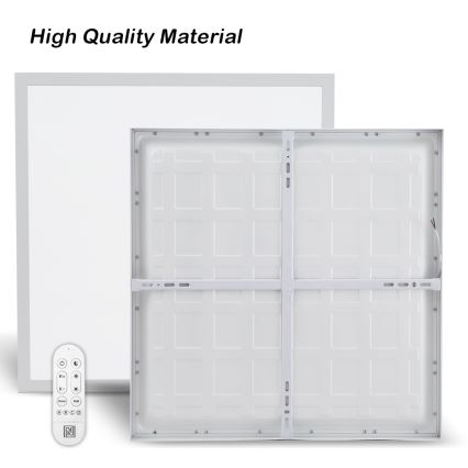 Immax NEO 07277L - LED Ściemnialny plafon łazienkowy NEO LITE FRAME LED/50W/230V IP44 Wi-Fi Tuya +pilot zdalnego sterowania biały