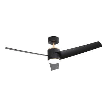 Immax NEO 07280L - LED Ściemnialny wentylator sufitowy BEAUTY LED/18W/230V Wi-Fi Tuya czarny + pilot zdalnego sterowania