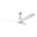 Immax NEO 07281L - LED+CCT ściemnialny sufitowy wentylator BEAUTY LED/18W/230V 3000/4000/6000K Wi-Fi Tuya + pilot zdalnego sterowania