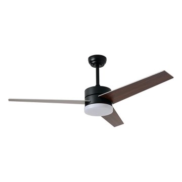 Immax NEO 07285L - ściemnialny wentylator sufitowy LED+CCT VARIABLE LED/24W/230V 3000/4000/6000K Wi-Fi Tuya śr. 132 cm + pilot zdalnego sterowania