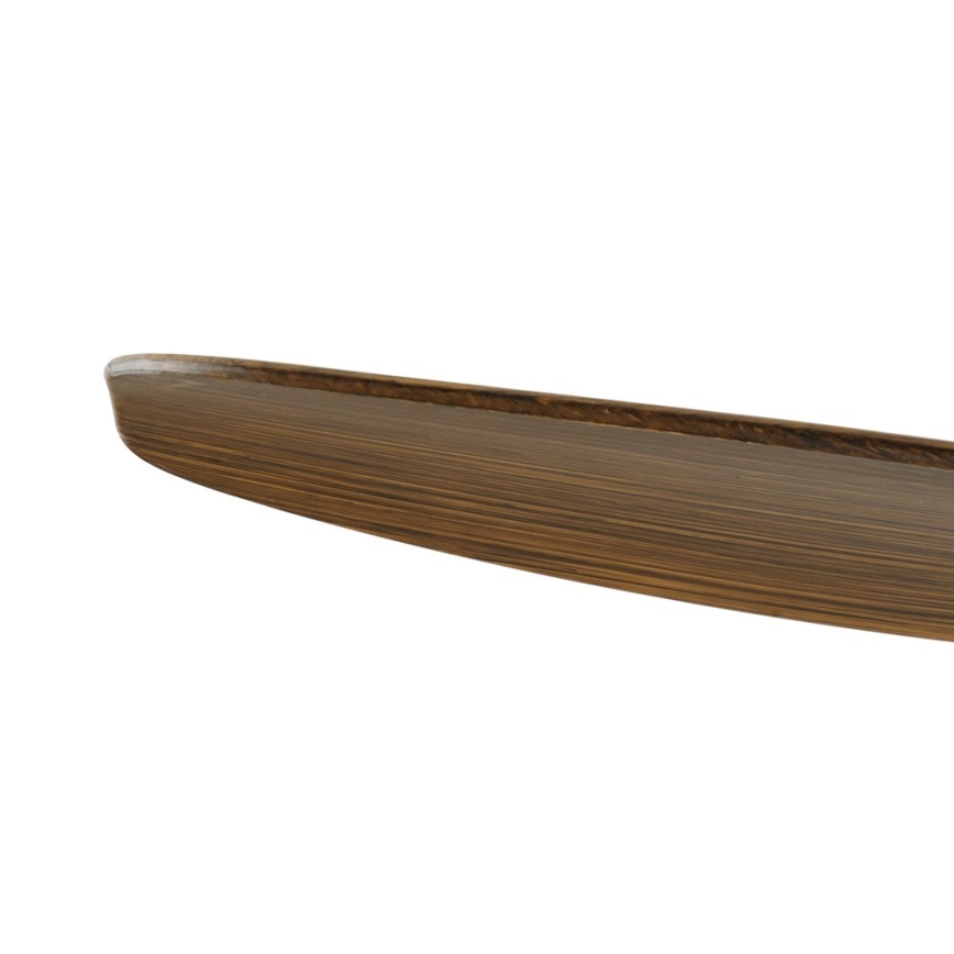 Immax NEO 07286L - LED wentylator sufitowy WAVE LED/18W/230V Wi‑Fi Tuya brązowy śr. 132 cm + pilot zdalnego sterowania