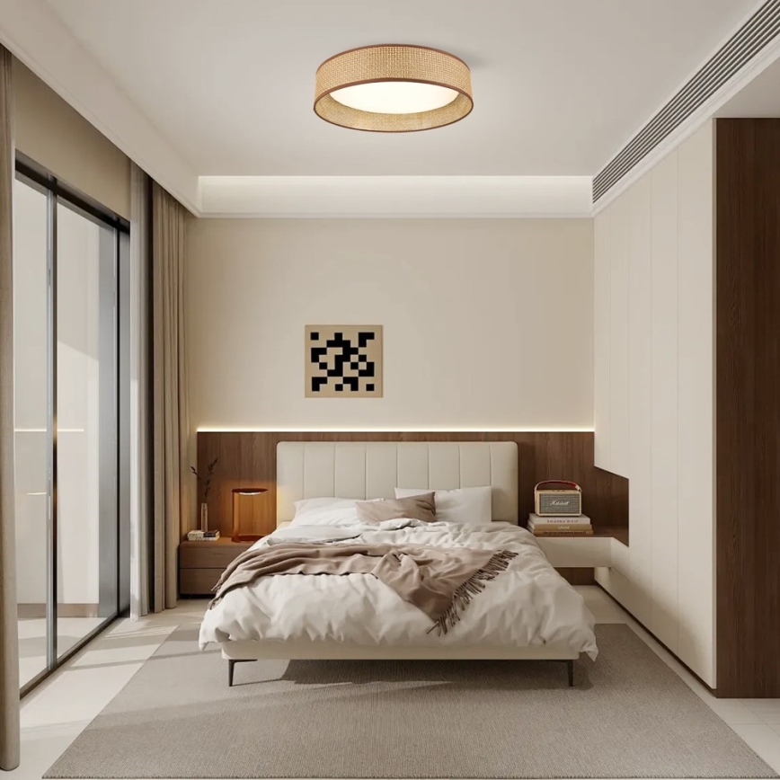 Immax NEO 07288L - LED+CCT ściemnialna lampa sufitowa LONA LED/36W/230V 3000-6000K Wi-Fi Tuya śr. 45,5 cm + zdalne sterowanie