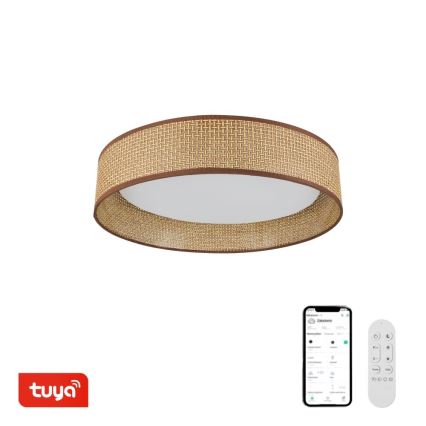 Immax NEO 07288L - LED+CCT ściemnialna lampa sufitowa LONA LED/36W/230V 3000-6000K Wi-Fi Tuya śr. 45,5 cm + zdalne sterowanie