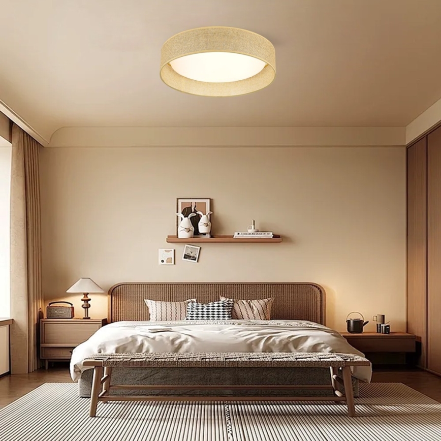 Immax NEO 07289L - LED+CCT ściemnialna oprawa sufitowa LONA LED/36W/230V 3000-6000K Wi-Fi Tuya śr. 45,5 cm + pilot zdalnego sterowania