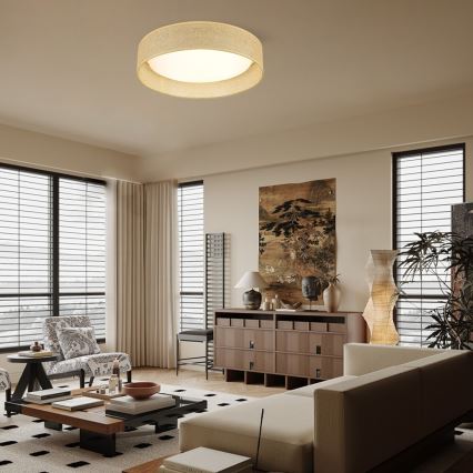 Immax NEO 07289L - LED+CCT ściemnialna oprawa sufitowa LONA LED/36W/230V 3000-6000K Wi-Fi Tuya śr. 45,5 cm + pilot zdalnego sterowania