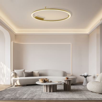 Immax NEO 07290-120G - LED+CCT ściemnialna oprawa sufitowa FINO LED/55W/230V 2700-6500K Tuya Ø 120 cm + zdalne sterowanie