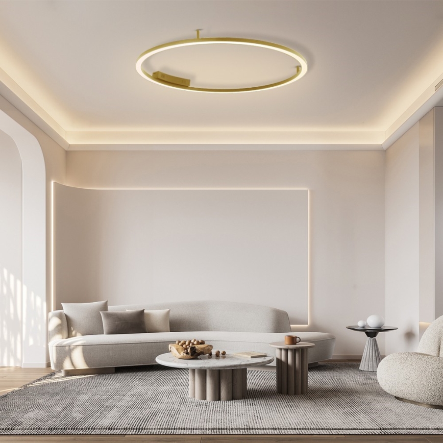 Immax NEO 07290-120G - LED+CCT ściemnialna oprawa sufitowa FINO LED/55W/230V 2700-6500K Tuya Ø 120 cm + zdalne sterowanie