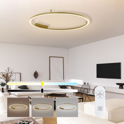 Immax NEO 07290-120G - LED+CCT ściemnialna oprawa sufitowa FINO LED/55W/230V 2700-6500K Tuya Ø 120 cm + zdalne sterowanie