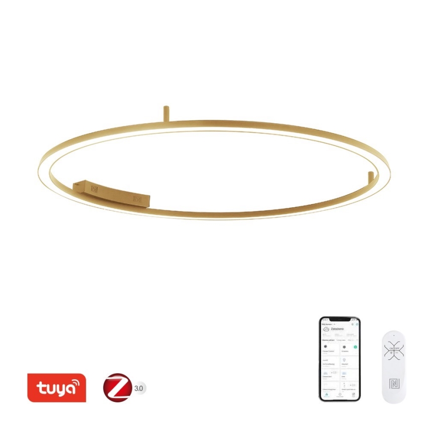 Immax NEO 07290-120G - LED+CCT ściemnialna oprawa sufitowa FINO LED/55W/230V 2700-6500K Tuya Ø 120 cm + zdalne sterowanie