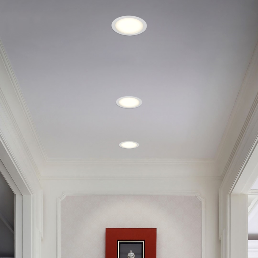 Immax NEO 07294L - LED ściemnialna wpuszczana oprawa sufitowa DOWN LED/36W/230V Wi-Fi śr. 23 cm biała