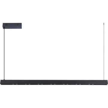 Immax NEO 07306L - LED Ściemnialny żyrandol wiszący na linkach MADEIRA LED/26W/230V Wi‑Fi Tuya 122 cm czarny + pilot zdalnego sterowania