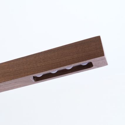 Immax NEO 07309L - LED ściemnialny żyrandol na linkach z czujnikiem MADEIRA LED/37W/230V 157 cm orzech