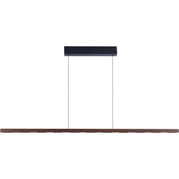 Immax NEO 07309L - LED ściemnialny żyrandol na linkach z czujnikiem MADEIRA LED/37W/230V 157 cm orzech