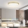 Immax NEO 07312L - ściemnialna lampa sufitowa LED SEMPLICI LED/128W/230V o średnicy 100 cm Wi-Fi Tuya złota + pilot zdalnego sterowania