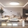 Immax NEO 07316L - LED ściemnialna oprawa sufitowa SEMPLICI LED/128W/230V śr. 100 cm Wi-Fi Tuya biała + pilot zdalnego sterowania