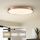 Immax NEO 07323L - LED ściemnialny plafon SEMPLICI LED/96W/230V śr. 80 cm Wi-Fi Tuya różowe złoto + pilot zdalnego sterowania