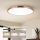 Immax NEO 07324L - Ściemnialna lampa sufitowa LED SEMPLICI LED/128W/230V, średnica 100 cm, Wi‑Fi Tuya, złota + pilot zdalnego sterowania