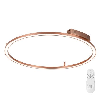 Immax NEO 07325-120C - LED ściemnialna oprawa sufitowa FINO LED/72W/230V 120 cm Tuya różowe złoto + pilot zdalnego sterowania