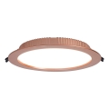 Immax NEO 07331L - ściemnialna wpuszczana oprawa sufitowa DOWN LED/36W/230V Wi-Fi Tuya śr. 23 cm różowe złoto