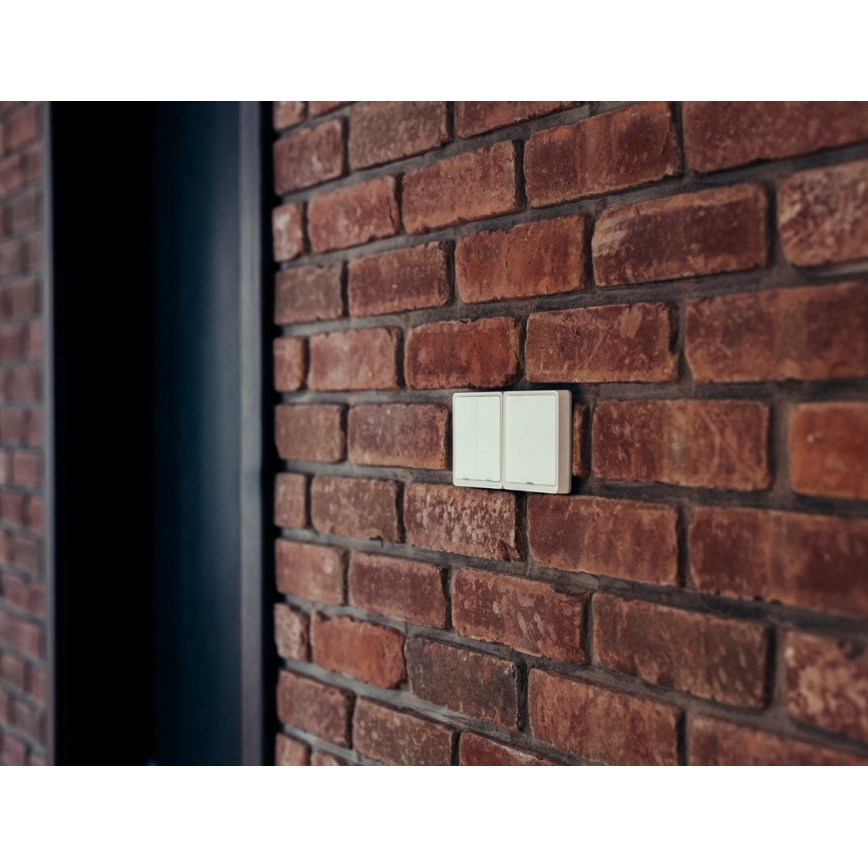 Immax NEO 07507C - SET 3x Przełącznik 2-przycisk SMART 3xCR2430 Zigbee 3.0 Tuya
