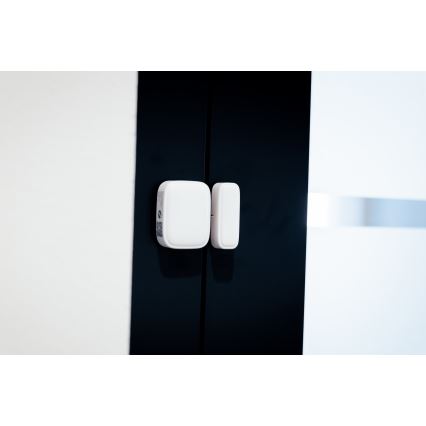 Immax NEO 07511L - ZESTAW 2x Magnetyczny czujnik okienny i drzwiowy SMART 1xCR2032  Zigbee Tuya