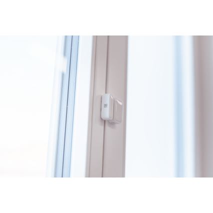 Immax NEO 07511L - ZESTAW 2x Magnetyczny czujnik okienny i drzwiowy SMART 1xCR2032  Zigbee Tuya