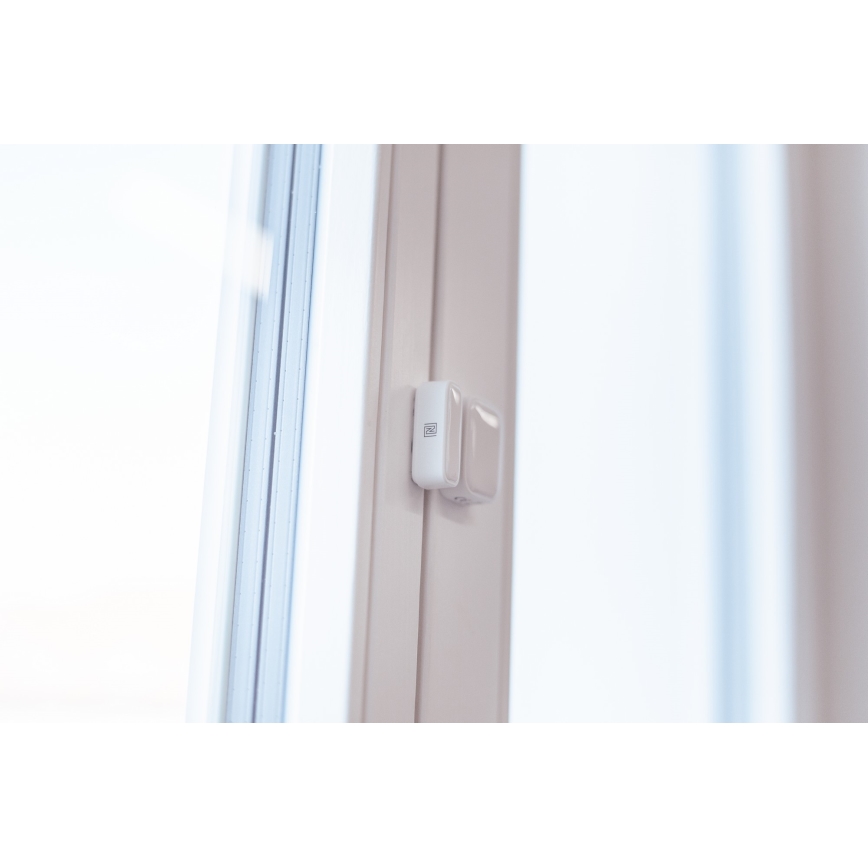 Immax NEO 07511L - ZESTAW 2x Magnetyczny czujnik okienny i drzwiowy SMART 1xCR2032  Zigbee Tuya