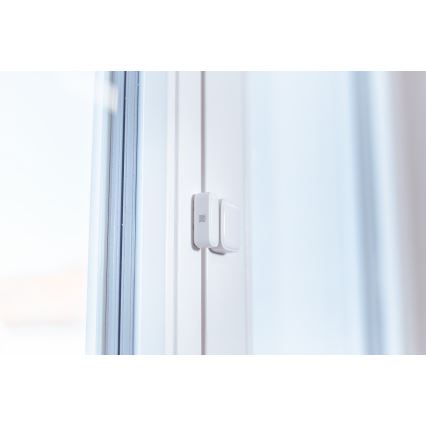 Immax NEO 07511L - ZESTAW 2x Magnetyczny czujnik okienny i drzwiowy SMART 1xCR2032  Zigbee Tuya