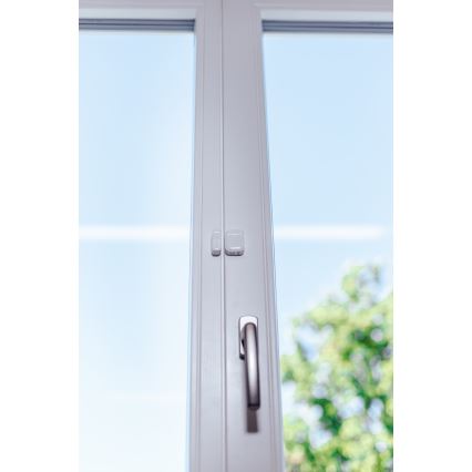 Immax NEO 07511L - ZESTAW 2x Magnetyczny czujnik okienny i drzwiowy SMART 1xCR2032  Zigbee Tuya