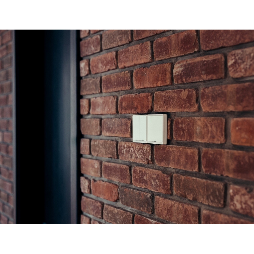 Immax NEO 07513L - Przełącznik z 2 przyciskami SMART 230V Wi-Fi Tuya