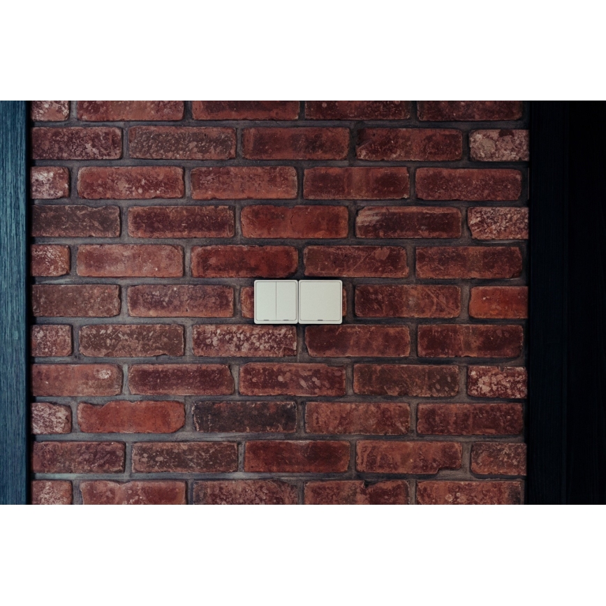 Immax NEO 07513L - Przełącznik z 2 przyciskami SMART 230V Wi-Fi Tuya