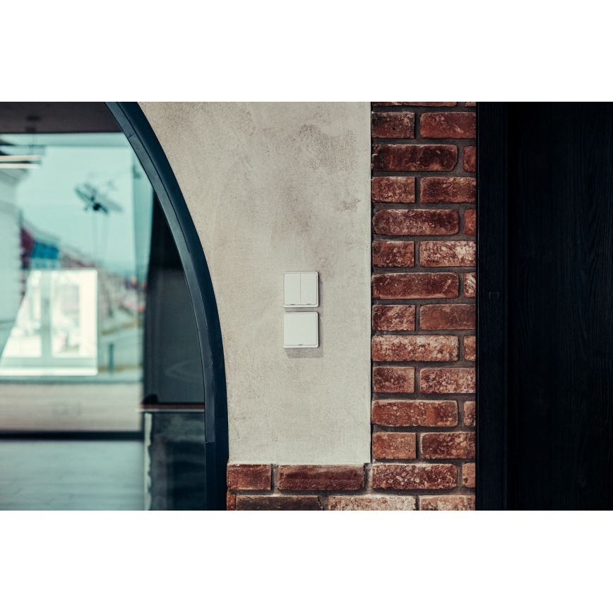Immax NEO 07513L - Przełącznik z 2 przyciskami SMART 230V Wi-Fi Tuya