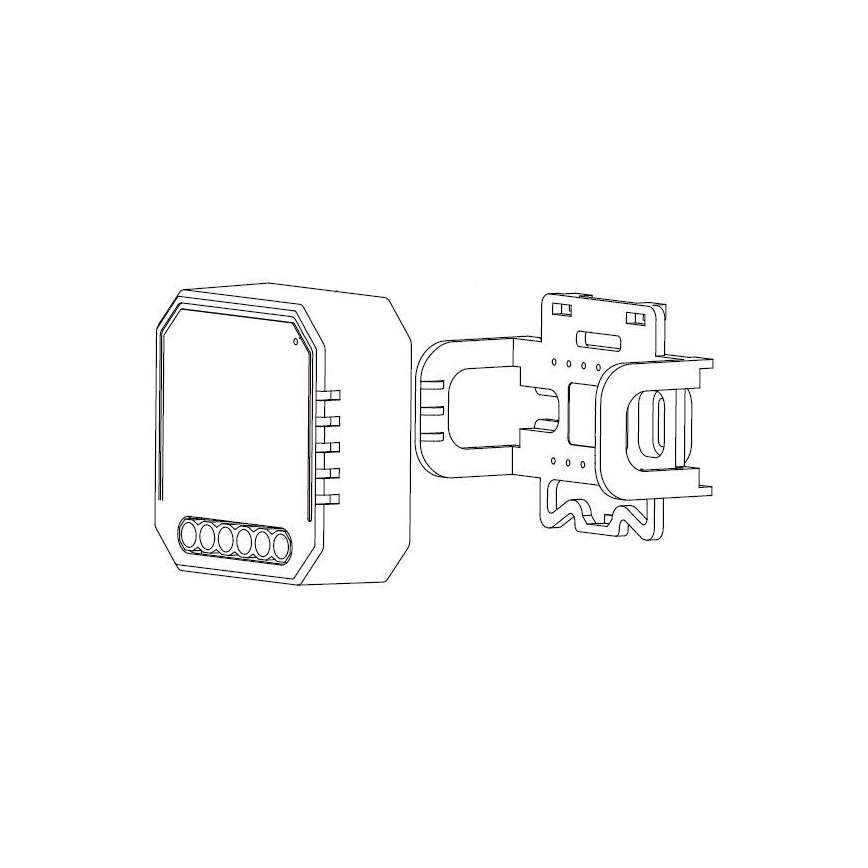 Immax NEO 07516L - Inteligentny kontroler NEO LITE V3 2-guzikowyWi-Fi Tuya