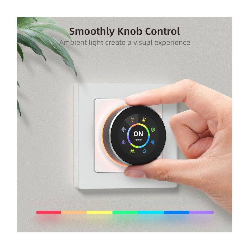 Immax NEO 07534L - Inteligentny termostat do ogrzewania podłogowego SMART 230V/3A Wi-Fi Tuya