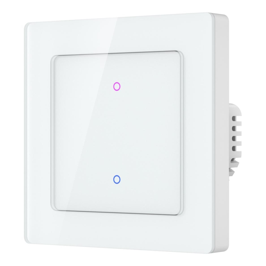 Immax NEO 07539L - Włącznik 2-przyciskowy inteligentny 230V Wi-Fi Tuya
