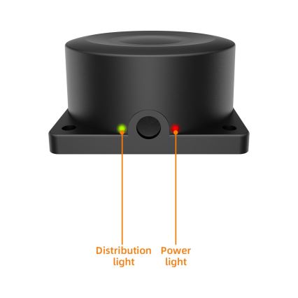 Immax NEO 07543L - Ultradźwiękowy czujnik poziomu cieczy 5 m Wi-Fi Tuya