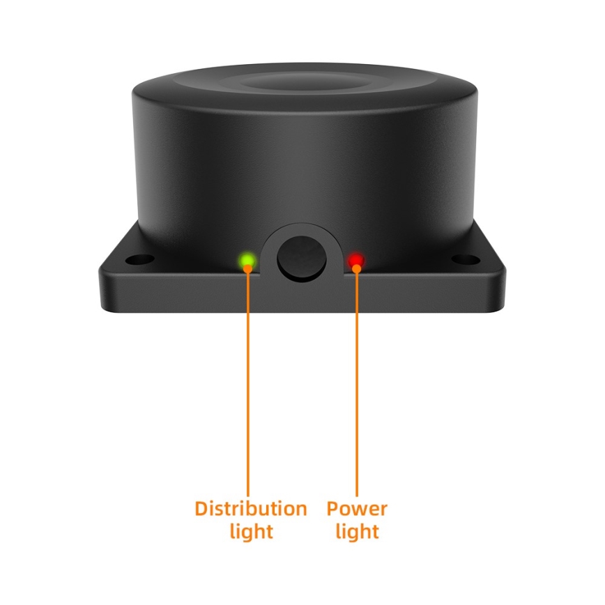 Immax NEO 07543L - Ultradźwiękowy czujnik poziomu cieczy 5 m Wi-Fi Tuya