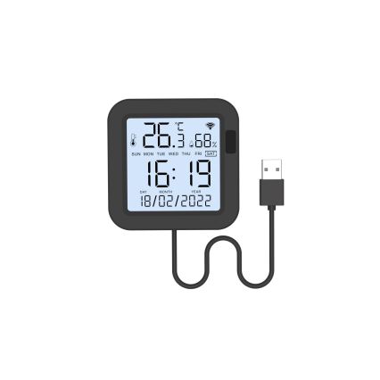 Immax NEO 07559L - Sterownik z czujnikiem temperatury i wilgotności 5V Wi-Fi