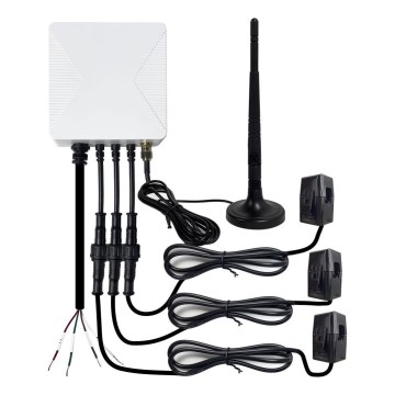 Immax NEO 07581L -Inteligentny trójfazowy licznik zuzycia energii elektrycznej Wi-Fi Tuya