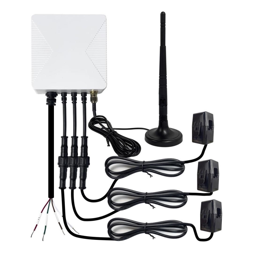 Immax NEO 07581L -Inteligentny trójfazowy licznik zuzycia energii elektrycznej Wi-Fi Tuya